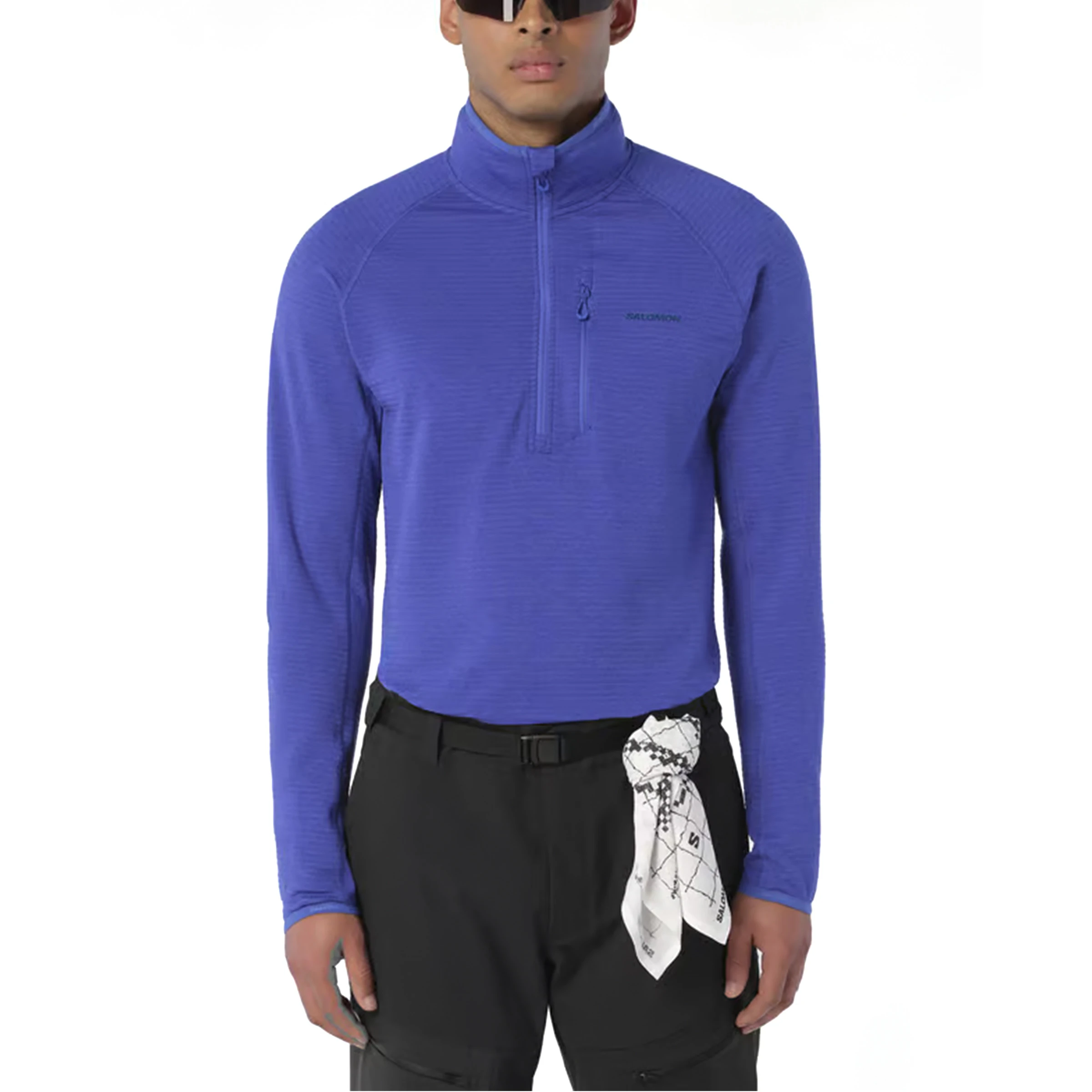 Salomon Essential Lightwarm Half-Zip Midlayer Heren hardloopkleding