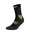 CEP The Run Mid-Cut Socks Dames Zwart