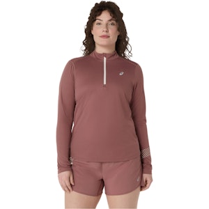 ASICS Icon 1/2 Zip Shirt Dames ASICS Icon 1/2 Zip Shirt Dames