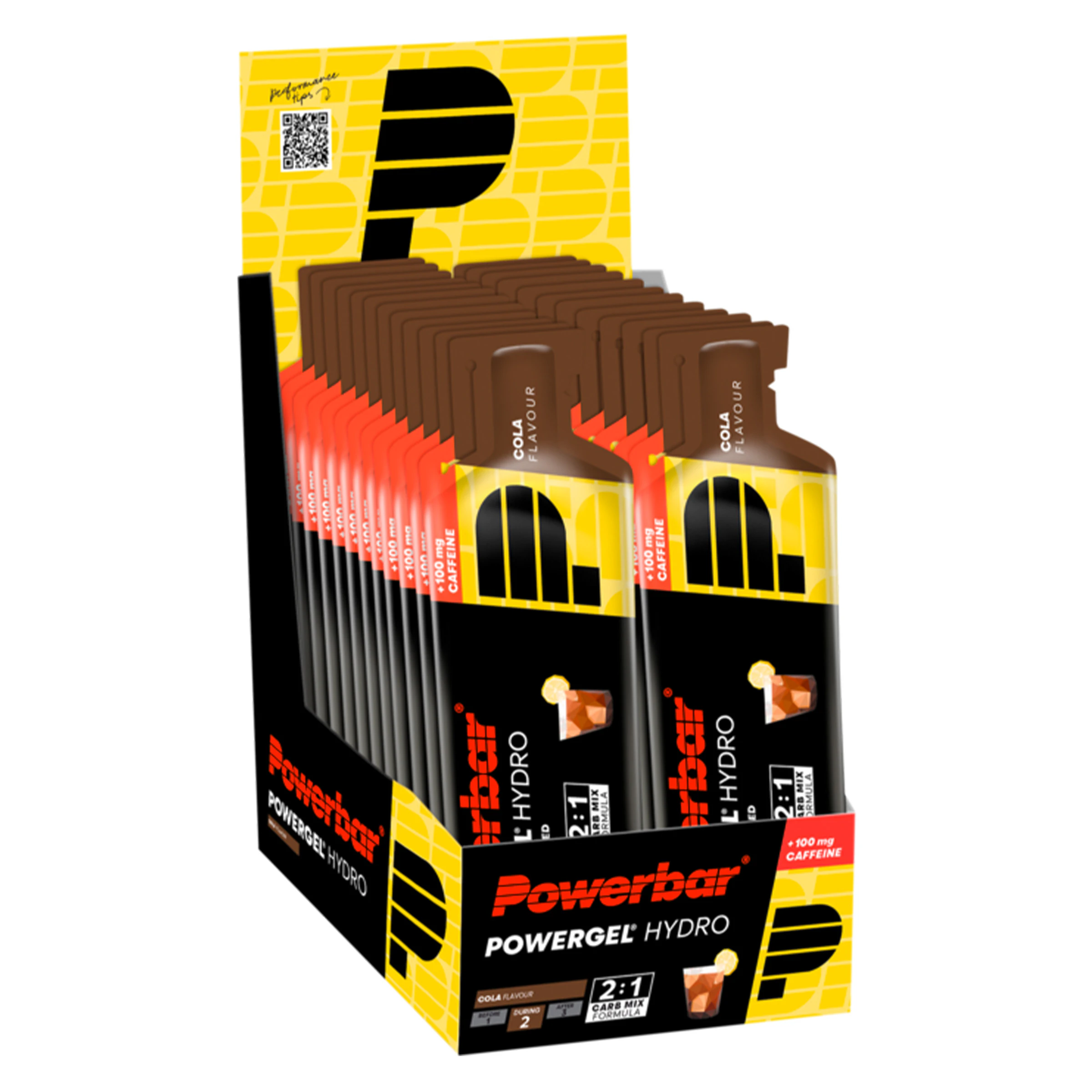 Powerbar Hydrogel + Caffeine Cola 67ml Box