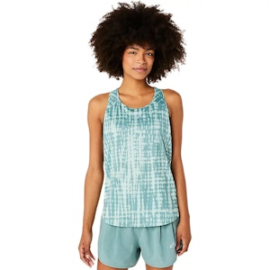 ASICS Road All Over Print Singlet Dames ASICS Road All Over Print Singlet Dames