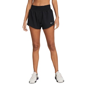 Nike Dri-FIT One Mid-Rise Brief-Lined 3 Inch Short Dames