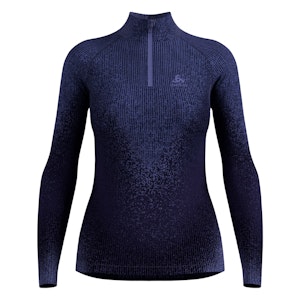 Odlo Blackcomb Eco Baselayer Turtle Neck Shirt Half Zip Dames Odlo Blackcomb Eco Baselayer Turtle Neck Shirt Half Zip Dames