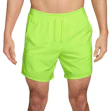 Nike Stride Dri-FIT 7 Inch 2-in-1 Shorts Heren Limegroen