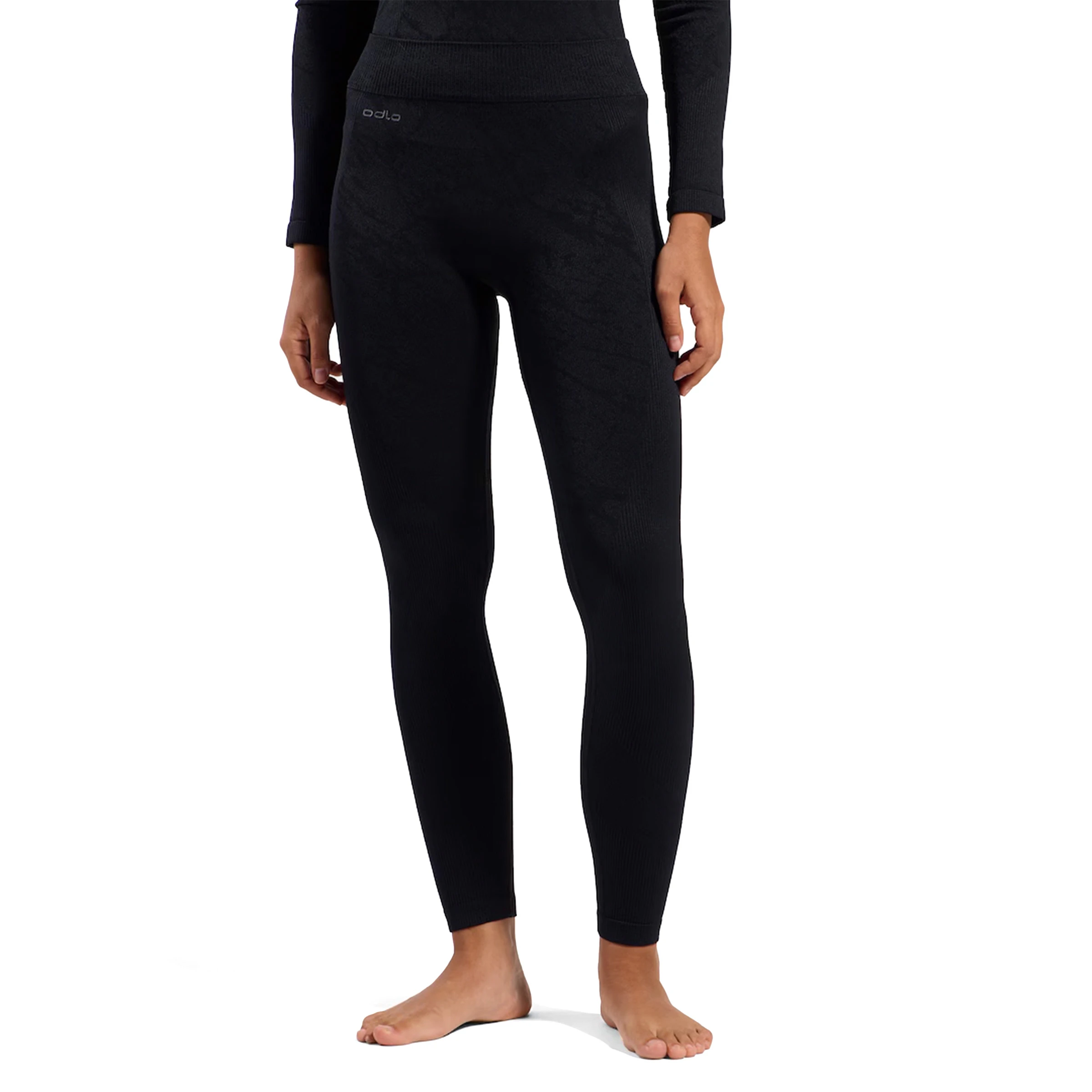 Odlo Performance Warm Blackcomb Baselayer Bottom Long Tights Dames hardloopschoen