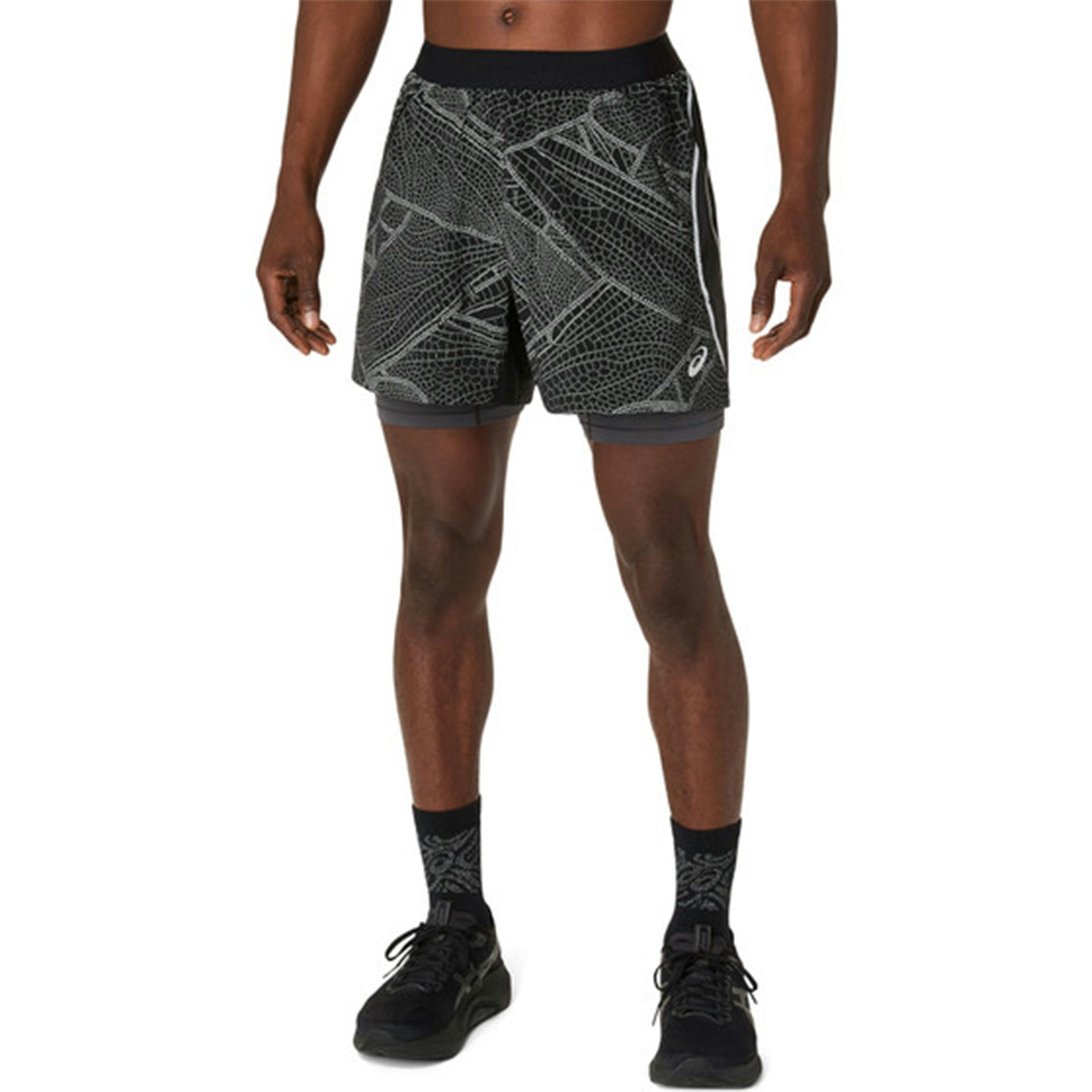 Asics Hardloopbroeken zwart