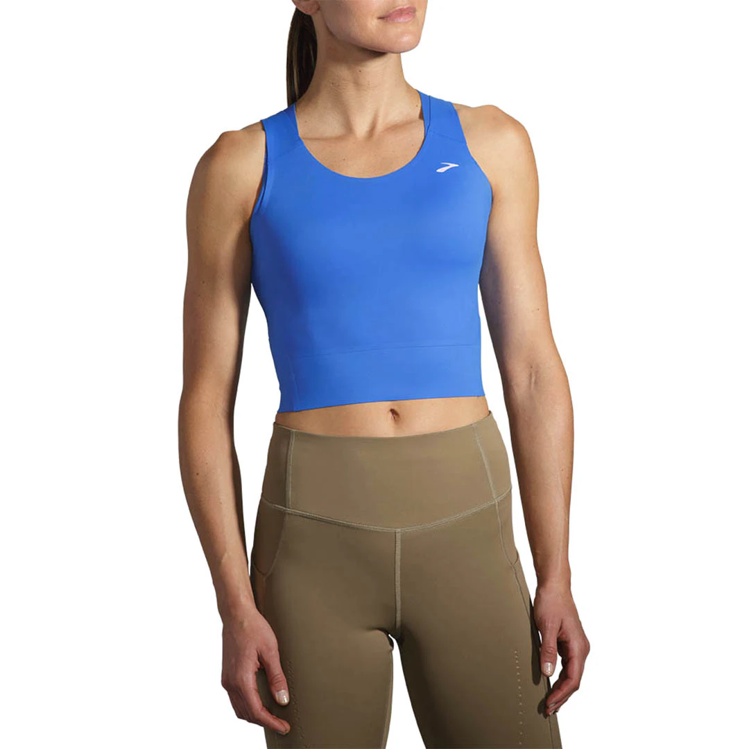 Brooks Run Within Crop Singlet Dames hardloopkleding