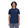 New Balance Sport Essentials T-shirt Heren Blauw