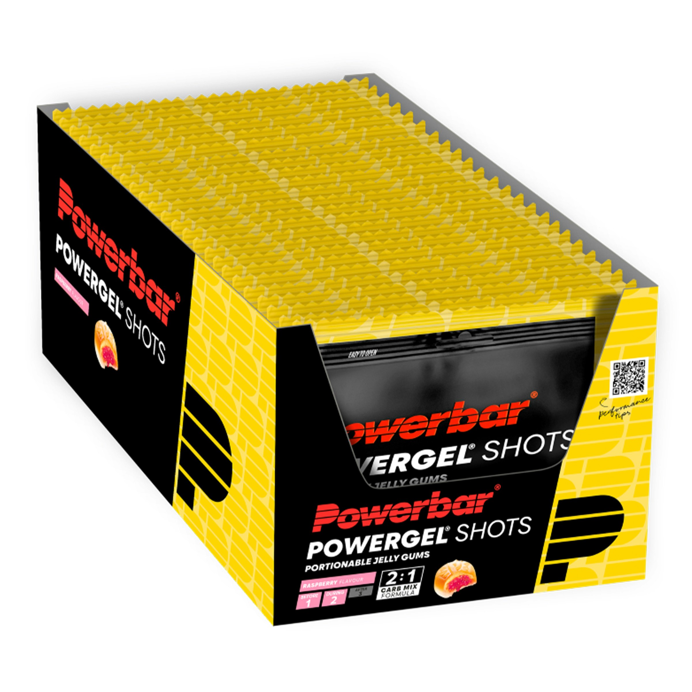 Powerbar Powergel Shots Raspberry Box