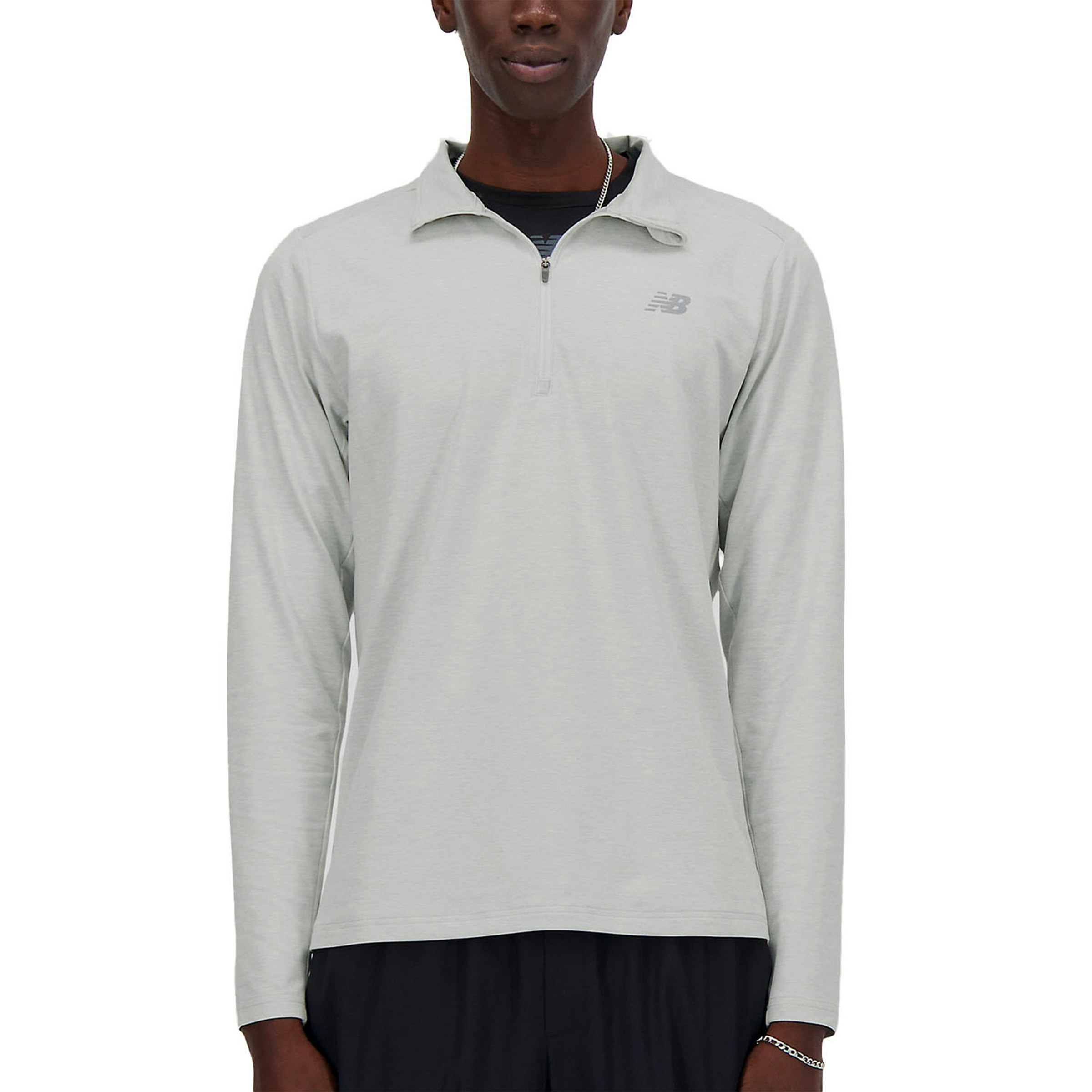 New Balance Hardloopshirts grijs