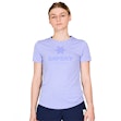 SAYSKY Logo Combat T-shirt Dames Paars