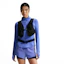 Nike Swift Dri-FIT Half Zip UV Shirt Dames Blauw