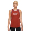 Nike One Dri-FIT Icon Clash Singlet Dames Rood