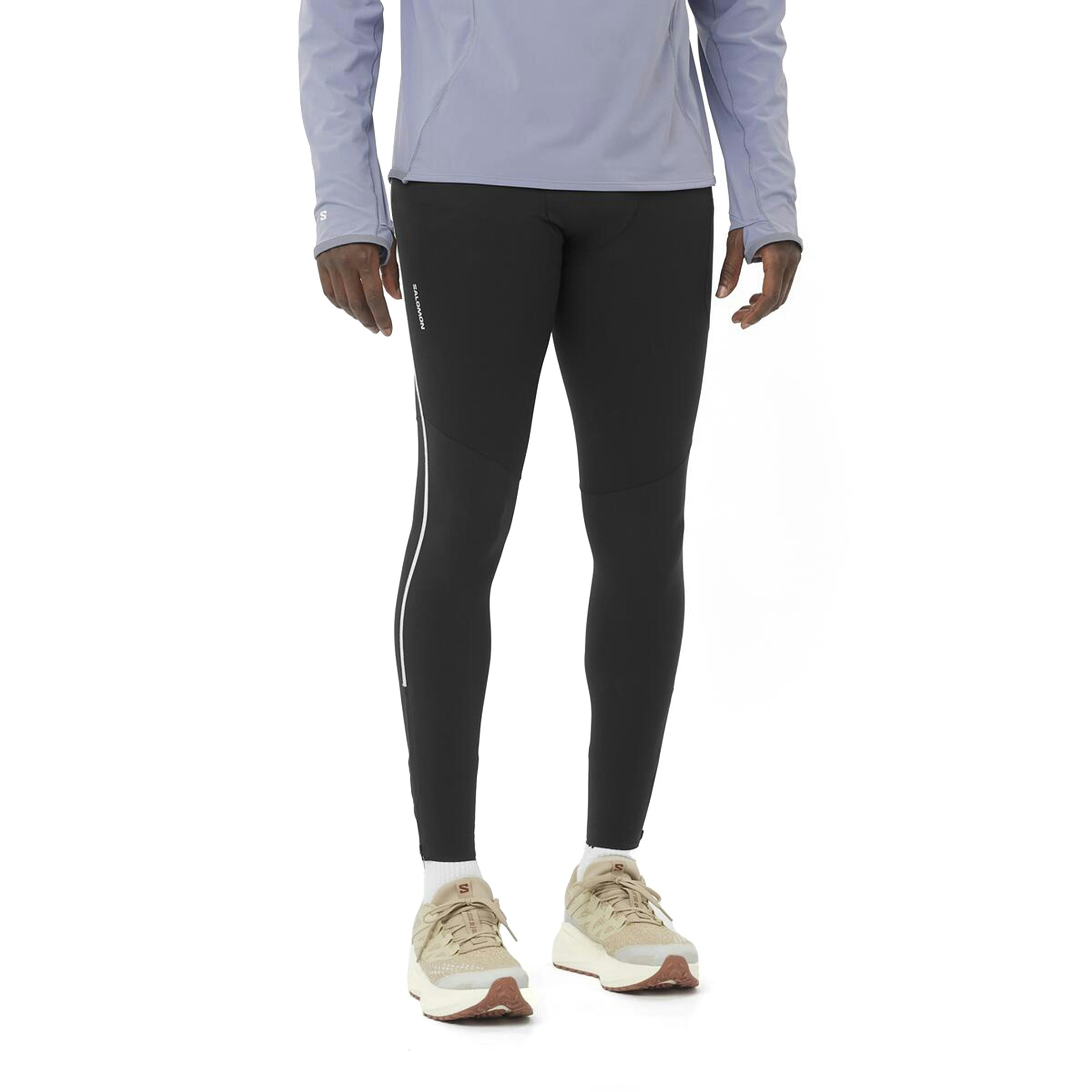 Salomon Hardlooptights zwart