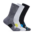 HOKA Crew Run Socks 3-Pack Unisex Multi