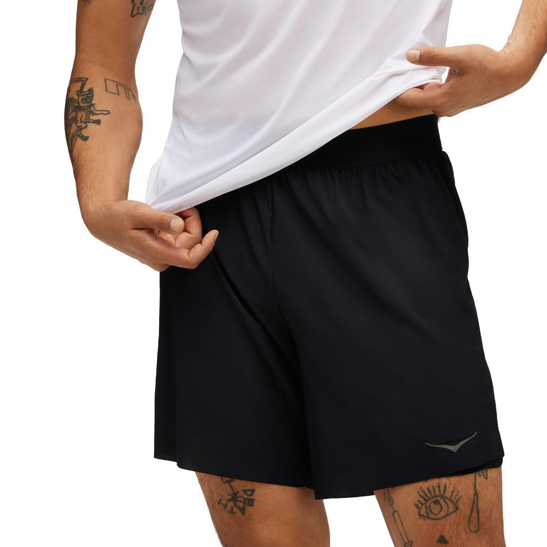 HOKA Hardloopbroeken zwart