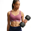 Nike Indy Dri-FIT High Support Padded Convertible Sports Bra Dames Rood