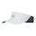 Buff Go Visor Solid White Unisex Wit