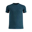 Odlo Essential Seamless Crew Neck T-shirt Heren Blauw