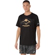 ASICS FujiTrail Logo T-shirt Heren Zwart