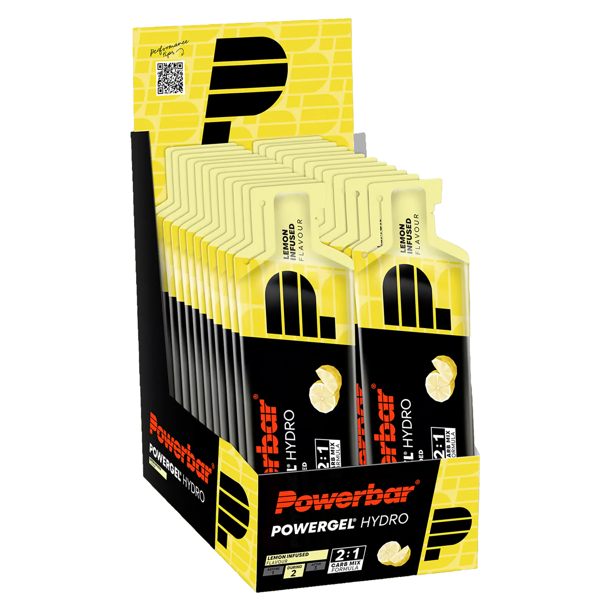 Powerbar Hydrogel Lemon Infused 67ml Box