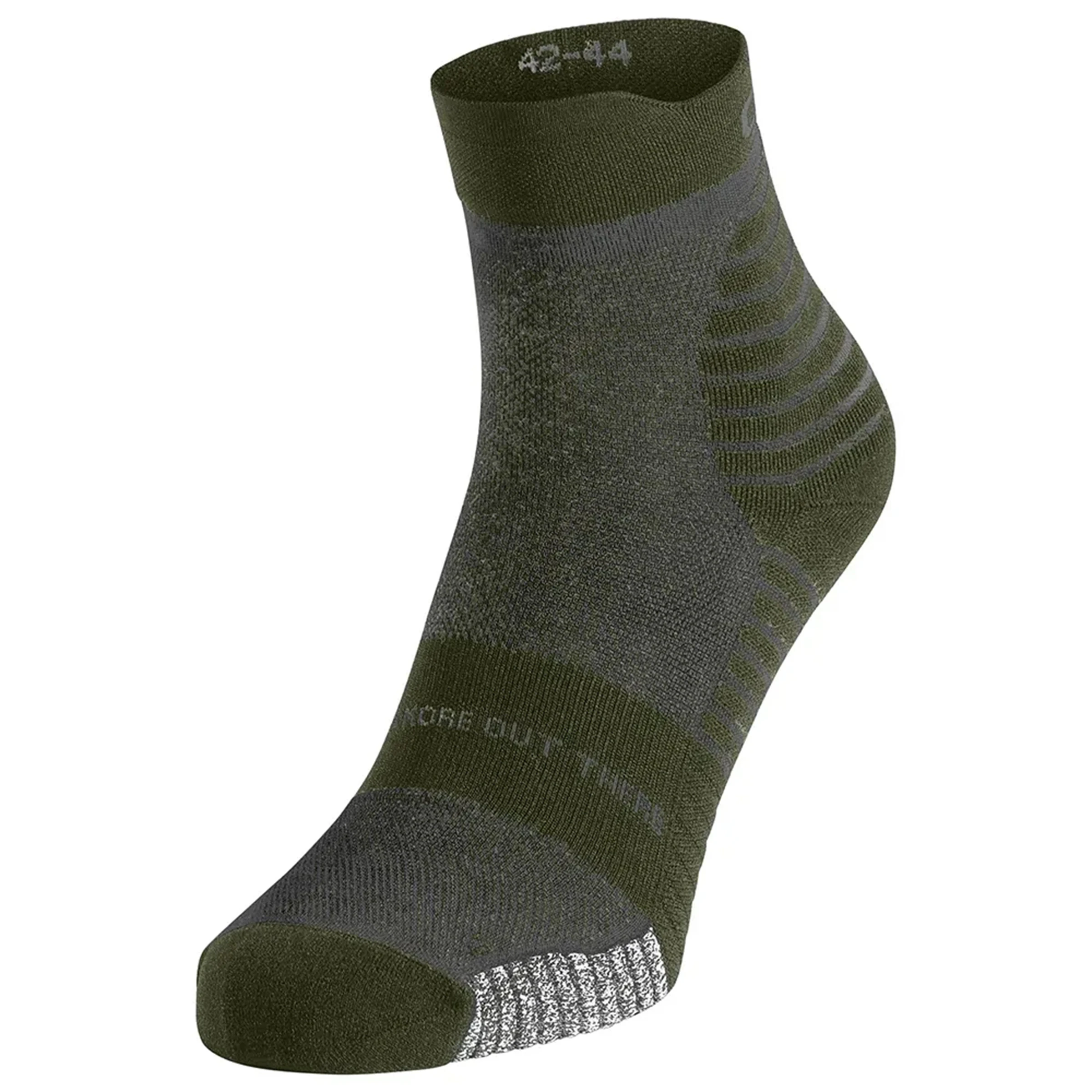 Odlo Performance Merino Trail Quarter Socks Unisex hardloopkleding