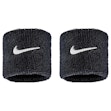 Nike Swoosh Classic Wristbands 2-Pack Unisex Zwart
