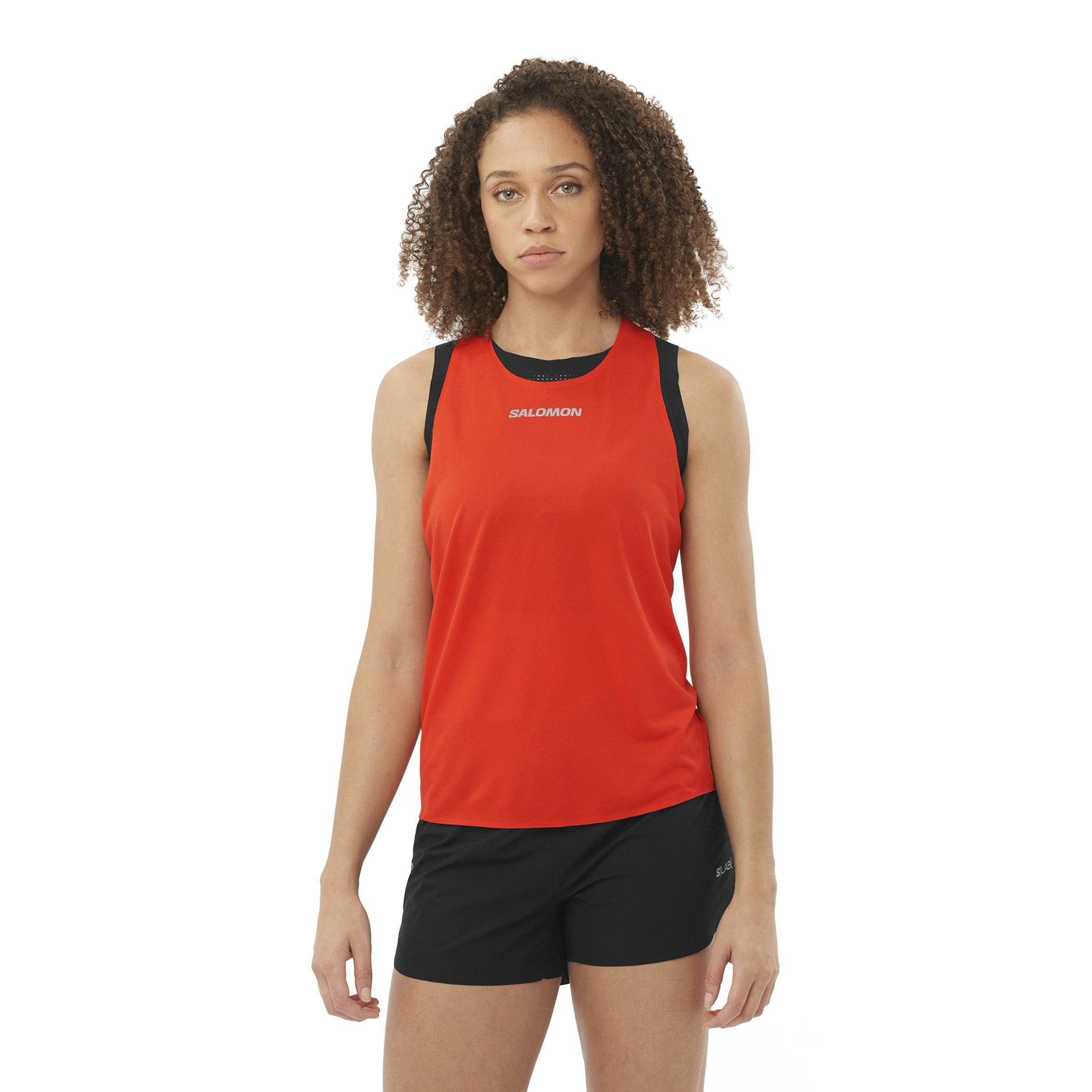 Salomon Hardloopsinglets rood