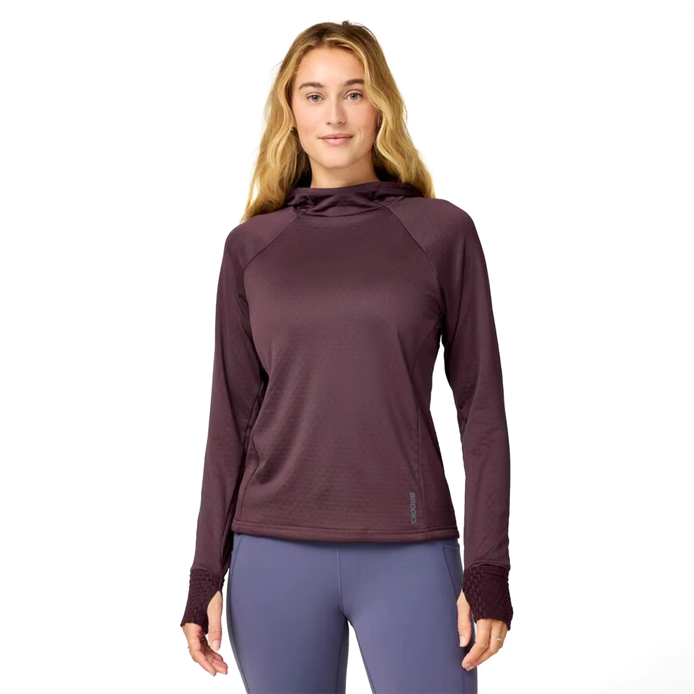 Brooks Momentum Thermal Hoodie Dames hardloopschoen