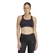 adidas TLRD Impact Training High-Support Bra Dames Zwart