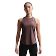 Nike Swift Dri-FIT Tank Top Dames Bruin
