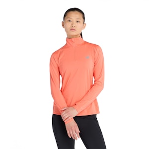 New Balance Sport Quarter Zip Shirt Dames New Balance Sport Quarter Zip Shirt Dames