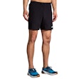 Brooks High Point 7 Inch 2-in-1 Short Heren Zwart