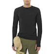 Salomon Essential Lightwarm Crew Neck Pullover Heren Zwart