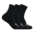 HOKA Quarter Run Sock 3-Pack Unisex Zwart