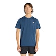 New Balance Sport Training T-shirt Heren Blauw