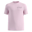 Odlo Essential Print Crew Neck T-shirt Heren Roze