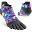 Injinji Spectrum Run Lightweight No-Show Socks Unisex Multi