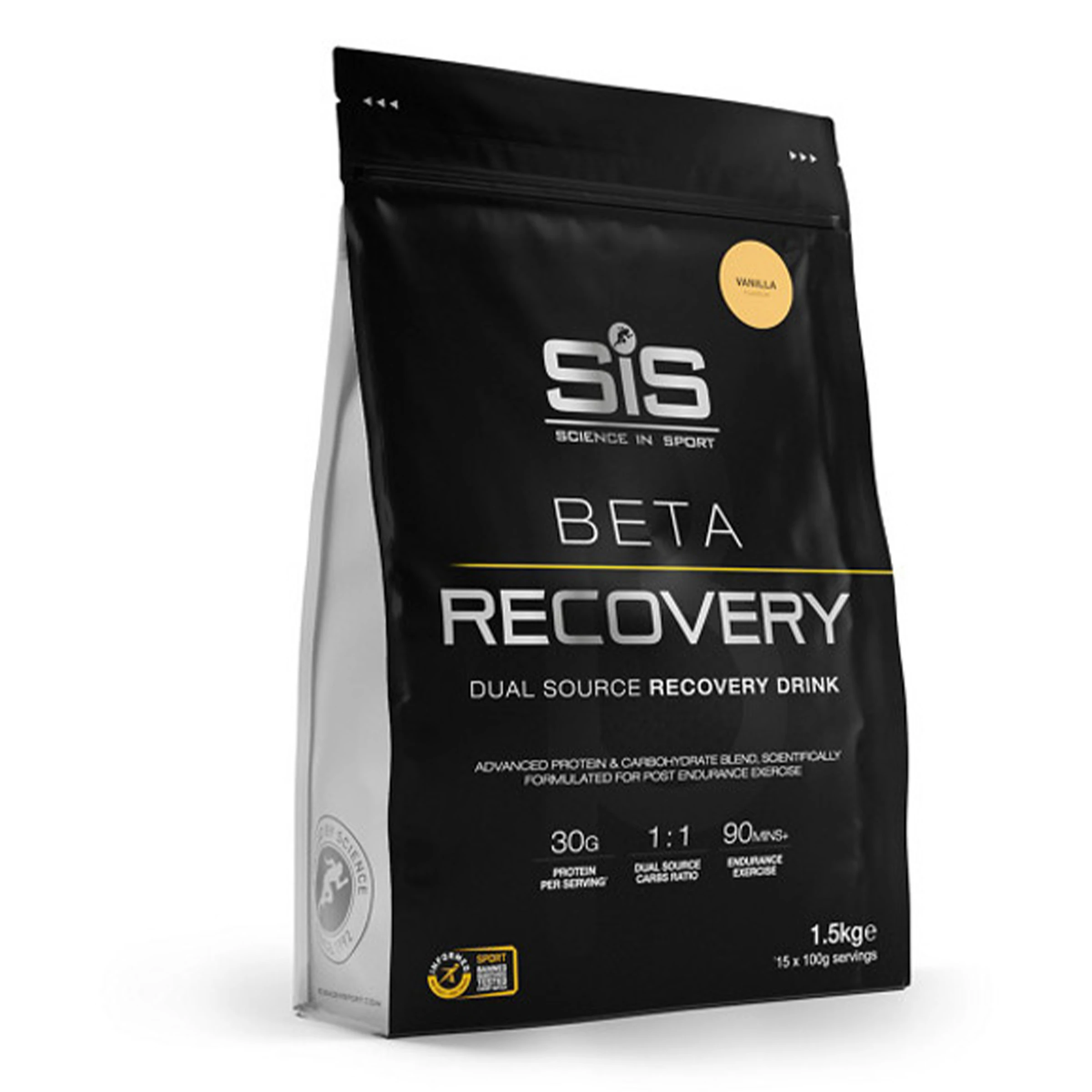 SIS Beta Fuel Recovery Vanilla 1500 gr hardloopschoen