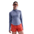Nike Tempo Flash Dri-FIT Half Zip Shirt Dames Paars
