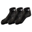 Mizuno Training Mid Socks 3-Pack Unisex Zwart