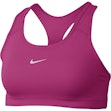 Nike Swoosh Medium-Support Sports Bra Dames Roze