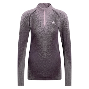Odlo Blackcomb Eco Baselayer Turtle Neck Half Zip Dames Odlo Blackcomb Eco Baselayer Turtle Neck Half Zip Dames