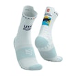 Compressport Pro Racing Socks V4.0 Trail - UTMB 2025 Unisex Blauw