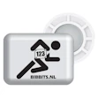 BibBits Race Number Magnets - 123 Runner Wit