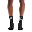 On Core Run Sock High 2P Unisex Zwart