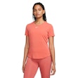 Nike Dri-FIT One Luxe T-shirt Dames Roze