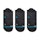 Stance Run Light Tab Socks 3-Pack Unisex Zwart