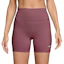 Nike One Dri-FIT High-Rise 5 Inch Short Tights Dames Rood
