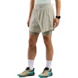 Odlo X-Alp Trail 6 Inch 2-in-1 Shorts Heren Creme